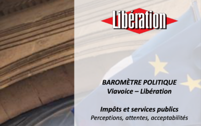 Baromètre politique Viavoice-Libération. Impôts et services publics : perceptions, attentes, acceptabilités. Mars 2024