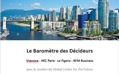 Baromètre des décideurs. Viavoice – HEC – Le Figaro – BFM Business. Janvier 2023