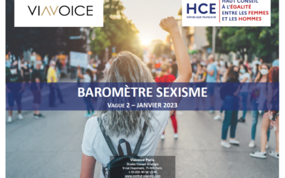 Baromètre sexisme 2e édition. Viavoice – HCE. Janvier 2023