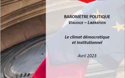 Baromètre politique Viavoice-Libération. Le climat démocratique et institutionnel. Avril 2023